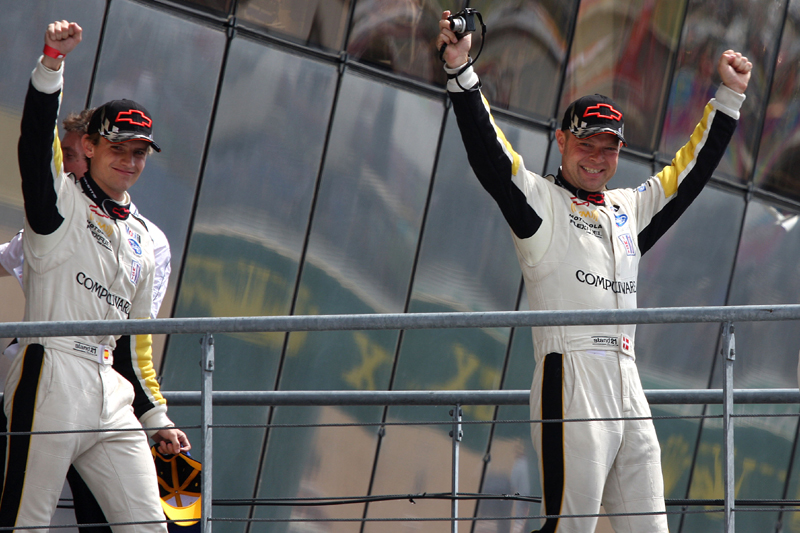 Jan Magnussen og Antonio Garcia bliver faste makkere hos Corvette i 2012. I 2009 vandt de to sammen på Le Mans.
(Foto: Jan Kaiser)